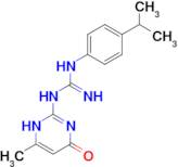 N-(4-isopropylphenyl)-N'-(6-methyl-4-oxo-1,4-dihydropyrimidin-2-yl)guanidine