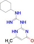 N-cyclohexyl-N'-(6-methyl-4-oxo-1,4-dihydropyrimidin-2-yl)guanidine