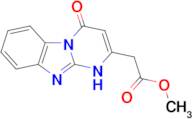 methyl (4-oxo-1,4-dihydropyrimido[1,2-a]benzimidazol-2-yl)acetate