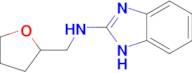 N-(tetrahydrofuran-2-ylmethyl)-1H-benzimidazol-2-amine