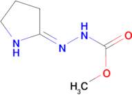 methyl (2E)-2-pyrrolidin-2-ylidenehydrazinecarboxylate