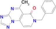 7-benzyl-5-methylpyrido[3,4-e][1,2,4]triazolo[1,5-a]pyrimidin-6(7H)-one