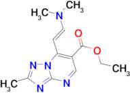 ethyl 7-[(E)-2-(dimethylamino)vinyl]-2-methyl[1,2,4]triazolo[1,5-a]pyrimidine-6-carboxylate