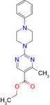 ethyl 4-methyl-2-(4-phenylpiperazin-1-yl)pyrimidine-5-carboxylate
