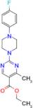 ethyl 2-[4-(4-fluorophenyl)piperazin-1-yl]-4-methylpyrimidine-5-carboxylate