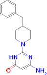 6-amino-2-(4-benzylpiperidin-1-yl)pyrimidin-4(3H)-one