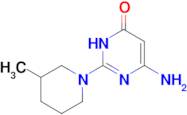 6-amino-2-(3-methylpiperidin-1-yl)pyrimidin-4(3H)-one