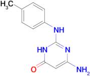 6-amino-2-[(4-methylphenyl)amino]pyrimidin-4(3H)-one