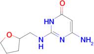 6-amino-2-[(tetrahydrofuran-2-ylmethyl)amino]pyrimidin-4(3H)-one