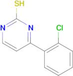 4-(2-chlorophenyl)pyrimidine-2-thiol