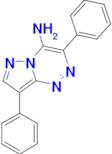 3,8-diphenylpyrazolo[5,1-c][1,2,4]triazin-4-amine