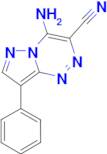 4-amino-8-phenylpyrazolo[5,1-c][1,2,4]triazine-3-carbonitrile