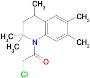 1-(chloroacetyl)-2,2,4,6,7-pentamethyl-1,2,3,4-tetrahydroquinoline