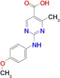 2-[(4-methoxyphenyl)amino]-4-methylpyrimidine-5-carboxylic acid