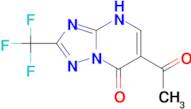 1-[7-hydroxy-2-(trifluoromethyl)[1,2,4]triazolo[1,5-a]pyrimidin-6-yl]ethanone