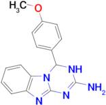 4-(4-methoxyphenyl)-1,4-dihydro[1,3,5]triazino[1,2-a]benzimidazol-2-amine