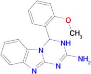 4-(2-methoxyphenyl)-1,4-dihydro[1,3,5]triazino[1,2-a]benzimidazol-2-amine