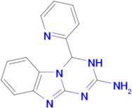 4-pyridin-2-yl-1,4-dihydro[1,3,5]triazino[1,2-a]benzimidazol-2-amine