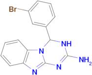 4-(3-bromophenyl)-1,4-dihydro[1,3,5]triazino[1,2-a]benzimidazol-2-amine