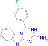 4-(4-fluorophenyl)-1,4-dihydro[1,3,5]triazino[1,2-a]benzimidazol-2-amine