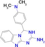 4-[4-(dimethylamino)phenyl]-1,4-dihydro[1,3,5]triazino[1,2-a]benzimidazol-2-amine