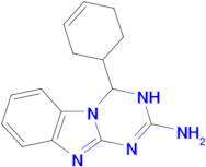 4-cyclohex-3-en-1-yl-1,4-dihydro[1,3,5]triazino[1,2-a]benzimidazol-2-amine