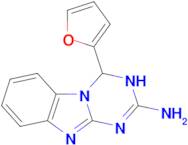 4-(2-furyl)-1,4-dihydro[1,3,5]triazino[1,2-a]benzimidazol-2-amine