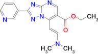 ethyl 7-[(E)-2-(dimethylamino)vinyl]-2-pyridin-3-yl[1,2,4]triazolo[1,5-a]pyrimidine-6-carboxylate