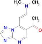 1-{7-[(E)-2-(dimethylamino)vinyl][1,2,4]triazolo[1,5-a]pyrimidin-6-yl}ethanone