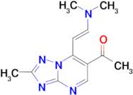 1-{7-[(E)-2-(dimethylamino)vinyl]-2-methyl[1,2,4]triazolo[1,5-a]pyrimidin-6-yl}ethanone