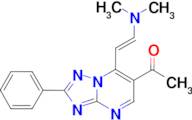 1-{7-[(E)-2-(dimethylamino)vinyl]-2-phenyl[1,2,4]triazolo[1,5-a]pyrimidin-6-yl}ethanone