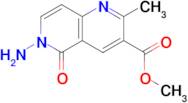methyl 6-amino-2-methyl-5-oxo-5,6-dihydro-1,6-naphthyridine-3-carboxylate