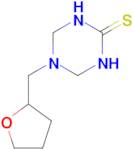 5-(tetrahydrofuran-2-ylmethyl)-1,4,5,6-tetrahydro-1,3,5-triazine-2-thiol