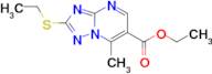 ethyl 2-(ethylthio)-7-methyl[1,2,4]triazolo[1,5-a]pyrimidine-6-carboxylate