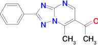 1-(7-methyl-2-phenyl[1,2,4]triazolo[1,5-a]pyrimidin-6-yl)ethanone