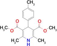 dimethyl 2,6-dimethyl-4-(4-methylphenyl)-1,4-dihydropyridine-3,5-dicarboxylate