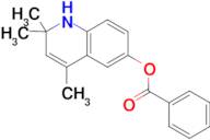 2,2,4-trimethyl-1,2-dihydroquinolin-6-yl benzoate