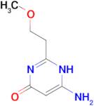 6-amino-2-(2-methoxyethyl)pyrimidin-4(3H)-one