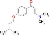 (2E)-3-(dimethylamino)-1-[4-(3-methylbutoxy)phenyl]prop-2-en-1-one