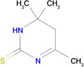 4,4,6-trimethyl-4,5-dihydropyrimidine-2-thiol