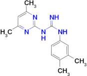 N-(3,4-dimethylphenyl)-N'-(4,6-dimethylpyrimidin-2-yl)guanidine