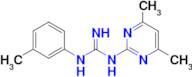 N-(4,6-dimethylpyrimidin-2-yl)-N'-(3-methylphenyl)guanidine