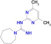 N-(4,6-dimethylpyrimidin-2-yl)azepane-1-carboximidamide