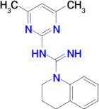 N-(4,6-dimethylpyrimidin-2-yl)-3,4-dihydroquinoline-1(2H)-carboximidamide