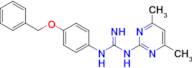 N-[4-(benzyloxy)phenyl]-N'-(4,6-dimethylpyrimidin-2-yl)guanidine