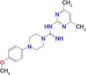 N-(4,6-dimethylpyrimidin-2-yl)-4-(4-methoxyphenyl)piperazine-1-carboximidamide