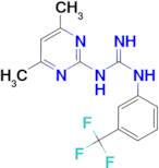 N-(4,6-dimethylpyrimidin-2-yl)-N'-[3-(trifluoromethyl)phenyl]guanidine