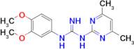 N-(3,4-dimethoxyphenyl)-N'-(4,6-dimethylpyrimidin-2-yl)guanidine
