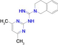 N-(4,6-dimethylpyrimidin-2-yl)-3,4-dihydroisoquinoline-2(1H)-carboximidamide