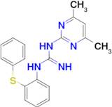 N-(4,6-dimethylpyrimidin-2-yl)-N'-[2-(phenylthio)phenyl]guanidine
